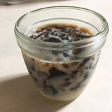 飲むコーヒーゼリーミルク(デカフェ)